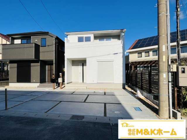 常滑市かじま台1丁目　全2棟　1号棟の前面道路含む現地写真|24時間換気システム搭載♪