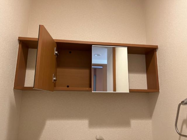 サンクスの設備|トイレ戸棚