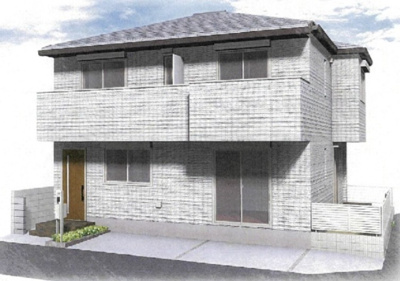 【外観パース】 | ルミナス桜台 | 外観パースです。