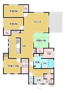 【間取り】 | いちき串木野市高見町 戸建