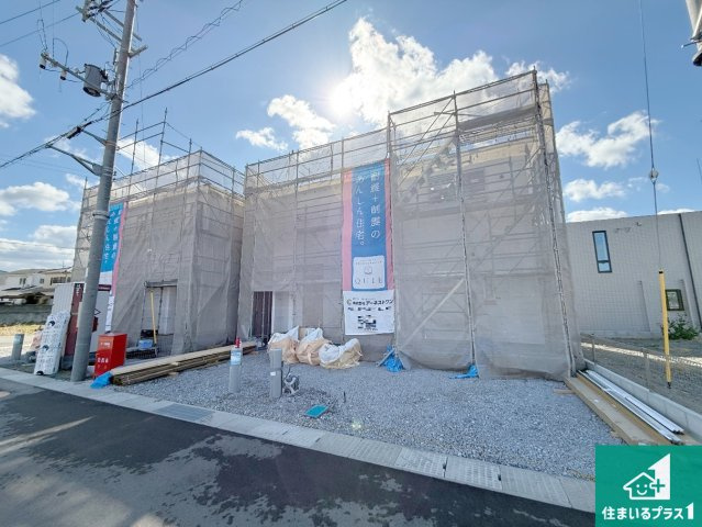 岩出市曽屋　第8期　新築一戸建ての外観|現在建築中！落ち着いた街並みで新生活を始めることが出来そう！周辺の物件も併せてご紹介させて頂きます！