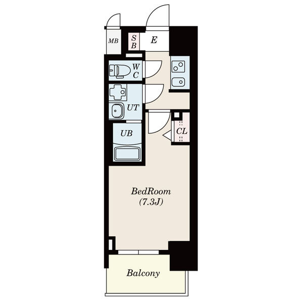 S-RESIDENCE東海通の間取り
