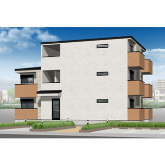 【外観パース】 | ペルルブランシェ九番町