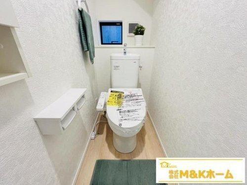 常滑市神明町1丁目　全3棟　3号棟のトイレ|トイレ　温水洗浄便座付きです♪