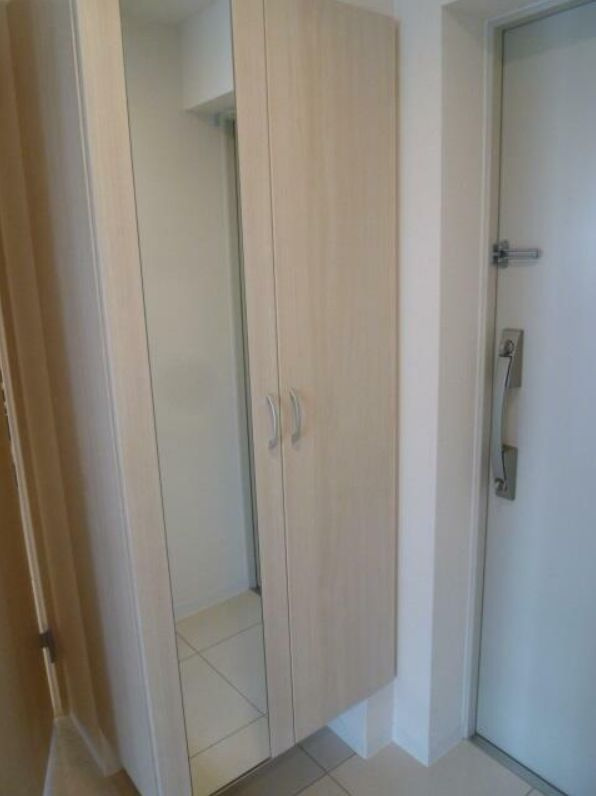 JUタワーフロント北斎ストリートの玄関