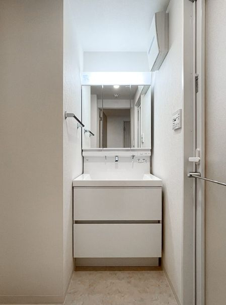 JUタワーフロント北斎ストリートの洗面所