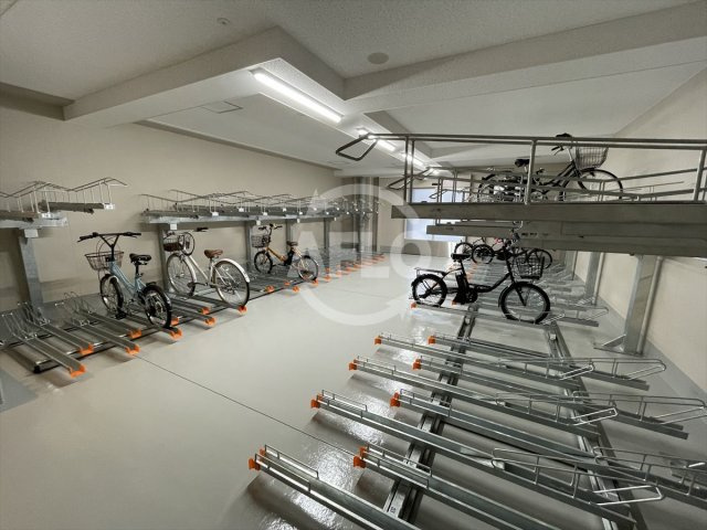 イニシア大手前のその他共用部分|イニシア大手前　駐輪場