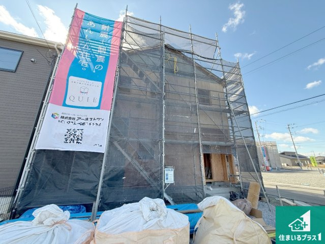 岩出市曽屋　第8期　新築一戸建ての外観|現在の進捗状況です！順調に作業進行中、完成が待ち遠しいです！詳細の間取り等、お気軽にお問い合わせください！