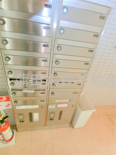 ジェムストーン池上のその他共用部分|宅配ボックスとメールボックス　集合ポスト　