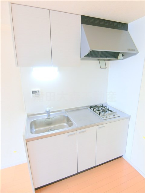 ジェムストーン池上のキッチン|2口ガスシステムキッチン　