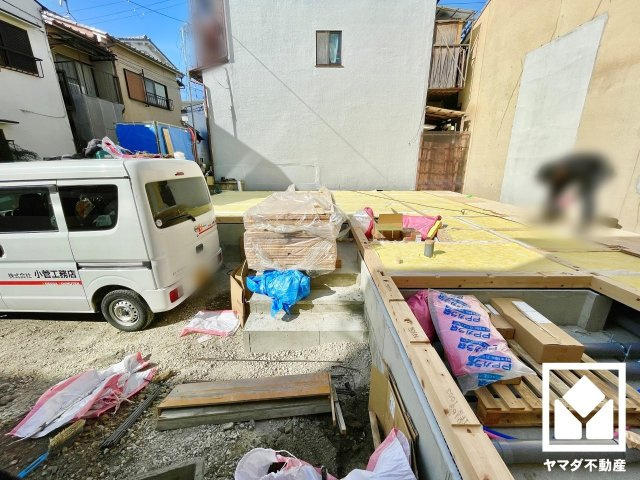 伏見区向島中島町の外観|3月17日　現地写真更新