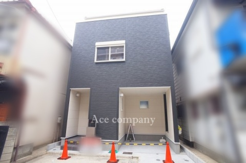【外観】 | 東大阪市若江南町1丁目 | 【新築完成済み☆】ローン返済目安：月々約75396円（頭金0円、変動金利0.875％、返済期間35年、ボーナス払い無しで試算しています）