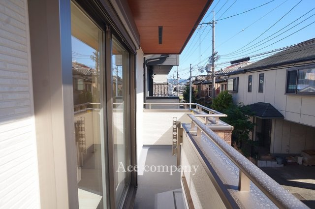 【バルコニー】 | 東大阪市大蓮東1丁目　【1号棟/全2棟】 | バルコニーは2階と3階にあります☆こちらはリビングに面した南向きのバルコニーです☆