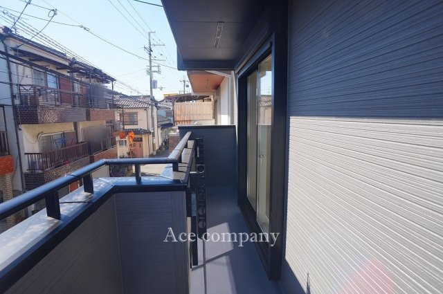 【バルコニー】 | 東大阪市大蓮東1丁目　【2号棟/全2棟】 | バルコニーは2階と3階にあります☆こちらはリビングに面した南向きのバルコニーです☆