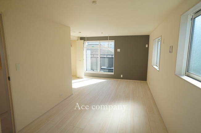 【寝室】 | 東大阪市大蓮東1丁目　【2号棟/全2棟】 | 【3階：洋室4.5帖＋5.5帖（※現況2ドア1ルーム）】