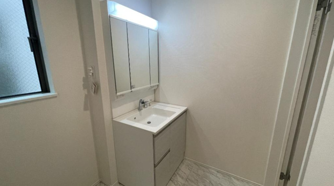 【独立洗面台】 | 八尾市長池町2丁目　【C号棟/全5棟】