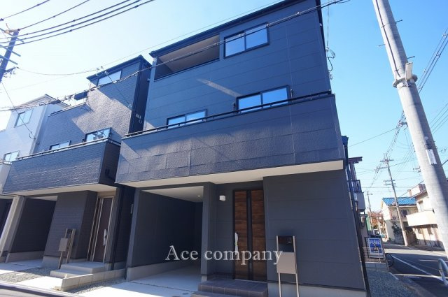 【外観】 | 東大阪市大蓮北4丁目　【5号棟/全5棟】 | 【角地5号棟】省エネ仕様☆設計＆建設性能評価付き☆ローン返済目安：月々約85952円（頭金0円、変動金利0.875％、返済期間40年、ボーナス払い無しで試算しています）