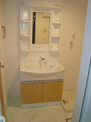 ボヌールの洗面所|洗髪洗面化粧台