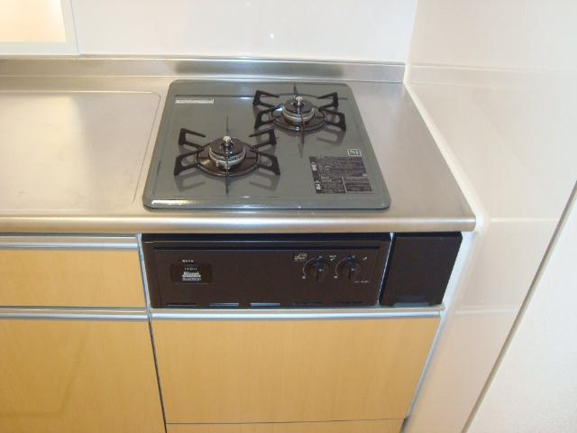 ボヌールのキッチン|２口ガスコンロ