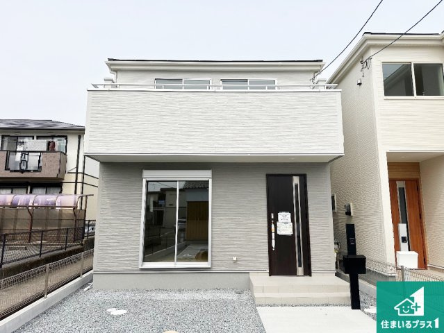 姫路市田寺　第5期　新築一戸建ての外観|安心の10年保証！外観を美しく保ち、雨水で汚れを落とします！気になることがありましたら、お気軽にお問い合わせください！