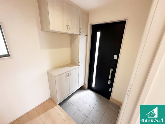 姫路市田寺　第5期　新築一戸建ての外観|周辺は落ち着いた街並みの住宅地！子育てがしやすい住環境です！まだ未完成ですが、現地でしかわからない事もございます。是非一度ご覧ください。