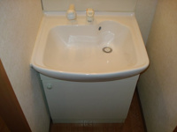 洗髪洗面化粧台