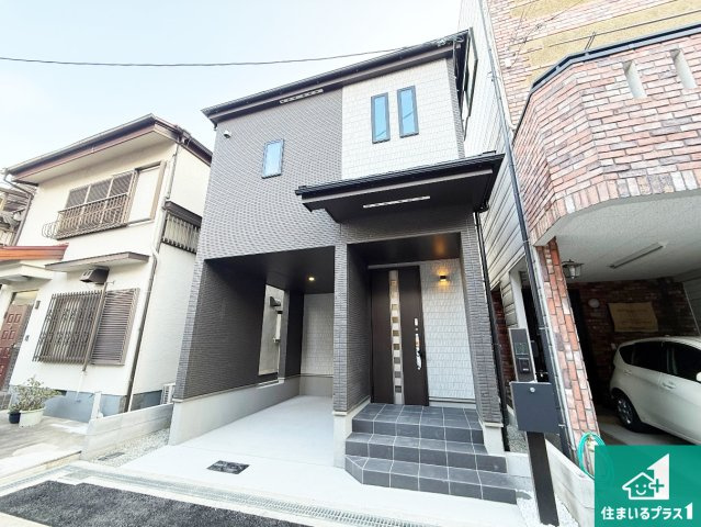 大阪市東住吉区杭全　新築一戸建ての外観|安心の10年保証！外観を美しく保ち、雨水で汚れを落とします！気になることがありましたら、お気軽にお問い合わせください！
