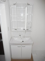 独立洗面化粧台付き