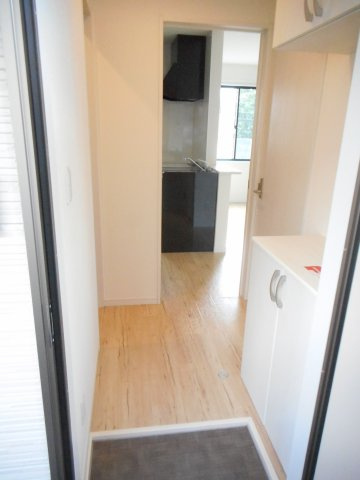 落ち着いた玄関です