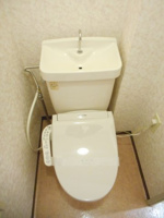 トイレもきれいです