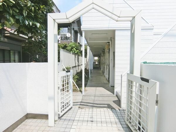 グリーンハイツ西町のエントランス