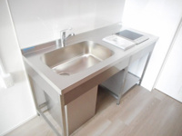 キッチンでお料理をお楽しみください