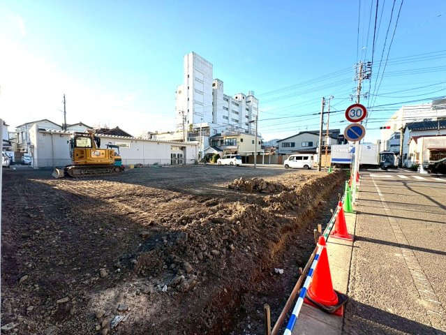 売土地　静岡市葵区末広町３区画分譲地の外観