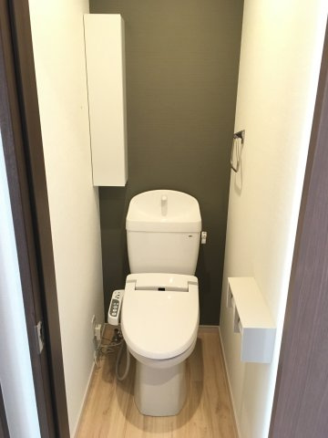 コンパクトで使いやすいトイレです