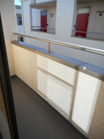 陽当たり良好なバルコニーです