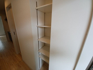 便利な収納スペースです