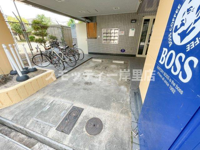 シャトーペトリュスのエントランス