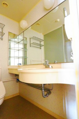 マーキュリーシティ壱番館の洗面所