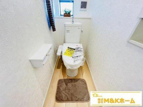 常滑市神明町1丁目　全3棟　2号棟のトイレ|トイレ　温水洗浄便座付きです♪