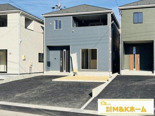 常滑市神明町1丁目　全3棟　2号棟の外観|完成しました♪　並列駐車2台可能☆