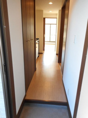 きれいな玄関です