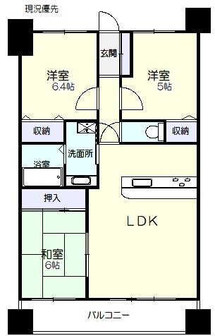 【間取り】 | サーパス島大前