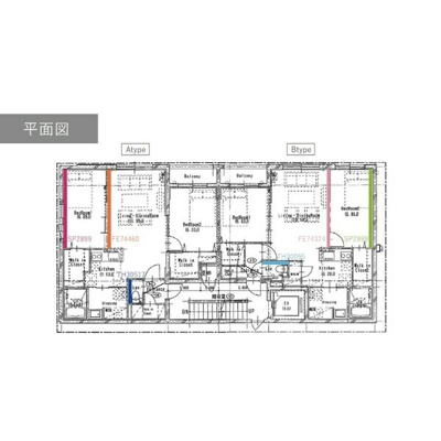 【区画図】 | B,bloom S6