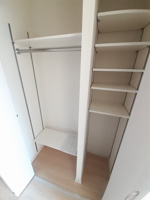 ちょっとした収納スペースも充実しています