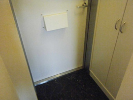 ゆったりとした玄関です