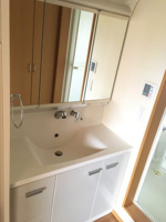 独立洗面台です