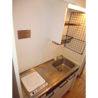 コンパクトなキッチンで掃除もラクラク