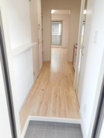 シンプルで使いやすい玄関です