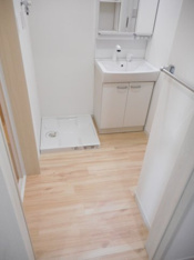 広い洗面スペース