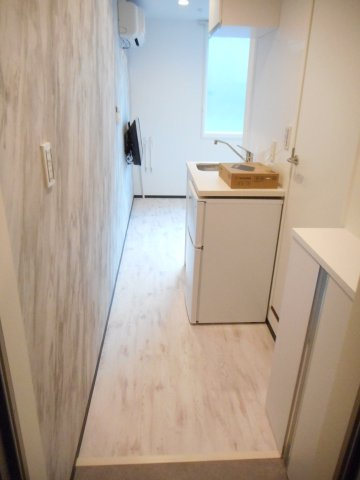 シンプルで使いやすい玄関です